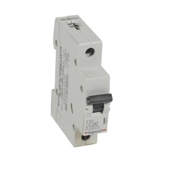 Автоматический выключатель Legrand Rx3 1P 20А хар-ка C 4,5кА
