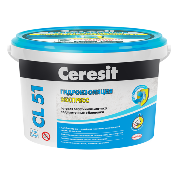 Гидроизоляция CL 51 Ceresit 5 кг