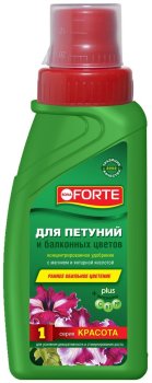 Удобрение Bona Forte Красота для петуний и балконных цветов 0,285 л