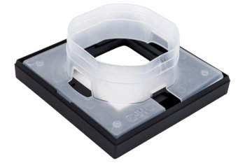 Рамка Schneider Electric AtlasDesign Aqua IP44 1 пост, цвет карбон