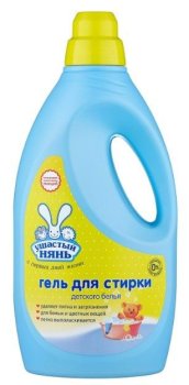 Гель для стирки белья Ушастый нянь 2 л для детского белья для всех типов стирки