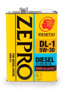 Масло моторное IDEMITSU ZEPRO DIESEL 5W30 4л CF