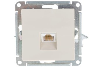 Розетка RJ45 категория 5е встраиваемая Schneider Electric AtlasDesign бежeвый