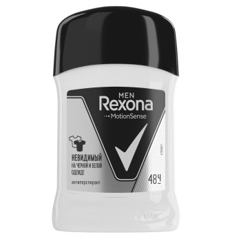 Дезодорант Rexona Invisible стик,  50 мл для мужчин