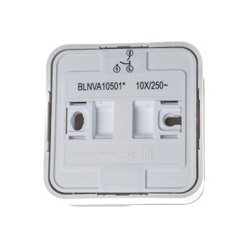 Выключатель накладной Schneider Electric Blanca 2 кл. белый без подсветки