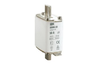 Предохранитель плавкий IEK ППНИ-33 50 А габарит 00