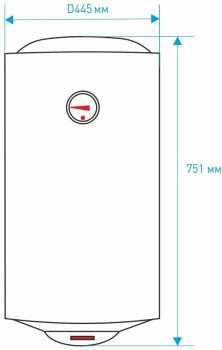 Водонагреватель THERMEX TitaniumHeat накопительный 80 л