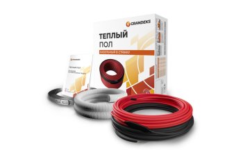Теплый пол Grandeks G2 кабельный 3,6-5,3м2 640Вт
