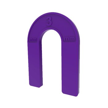 Подкова 3мм DECOR 100шт