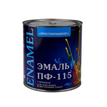Эмаль алкидная универсальная ПФ-115 Простокрашено Эмпилс желтая 2,7 кг