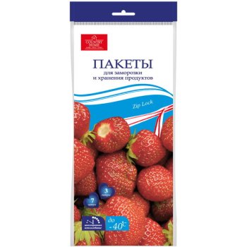 Пакеты для завтрака 3х-зубый 7шт 26