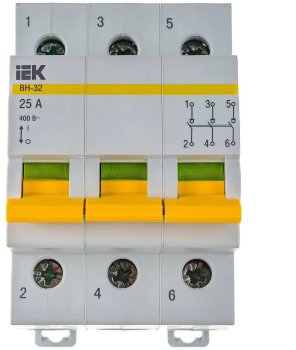 Выключатель нагрузки IEK ВН-32 3P 25А
