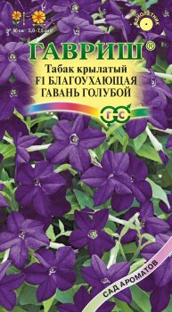 Семена табака Благоухающая гавань голубая душистый Гавриш