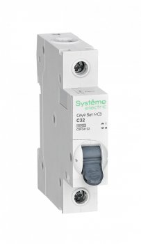 Автоматический выключатель Systeme Electric City9 Set 1P 32А хар-ка C 4,5кА