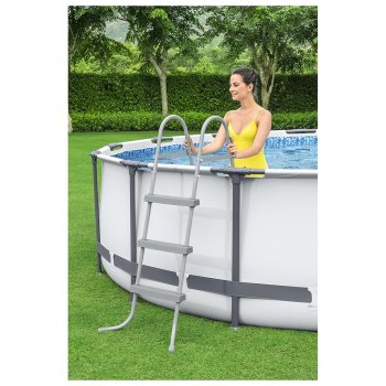 Бассейн каркасный Bestway Steel Pro Max 427х427х107 см 13 030 л