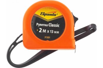 Рулетка Sparta 13 мм 2 м