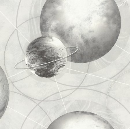 Обои флизелиновые Палитра Planets НС71987-14