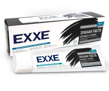 Паста зубная Exxe Black 100 мл