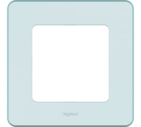 Рамка Legrand Inspiria 1 пост, цвет мятный