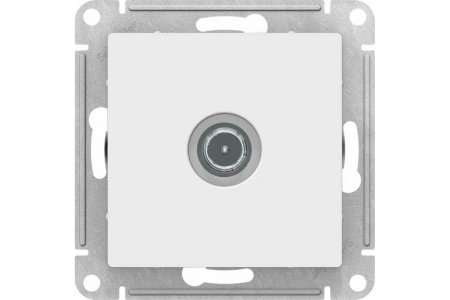Розетка TV оконечная встраиваемая Schneider Electric AtlasDesign белый