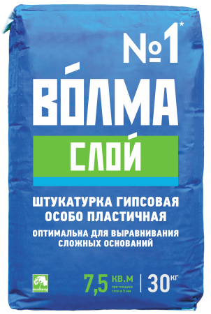Штукатурка Слой Волма 30 кг