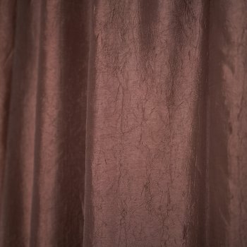 Штора портьерная Витерра Тергалет 140х260см шоколад 2 шт