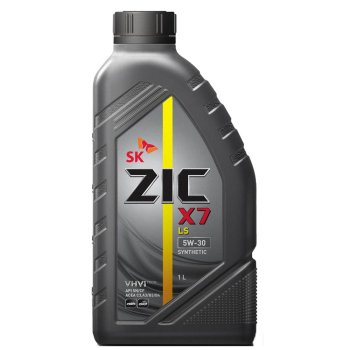 Масло моторное ZIC X7 LS 5W30 1л SN/CF
