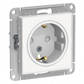 Розетка силовая встраиваемая Schneider Electric AtlasDesign белый