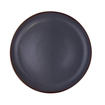 Тарелка обеденная Water drop grey 27 см 1 шт
