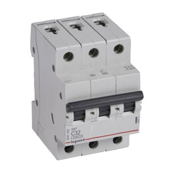 Автоматический выключатель Legrand Rx3 3P 32А хар-ка C 4,5кА
