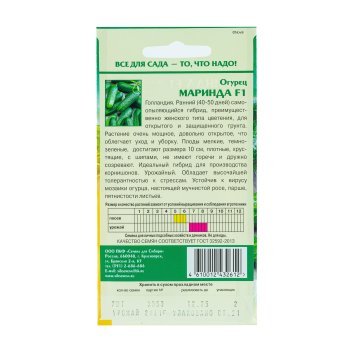 Семена огурца Маринда  Семена для Сибири