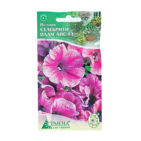 Семена петунии Селебрити Плам Семена для Сибири
