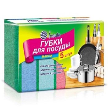 Губка Мега 15х6,5х4,5 см 1 шт