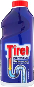 Средство чистящее для труб Tiret Professional гель 500 мл