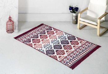Ковёр интерьерный  SACIL RUG прямой 1,2х0,8 м мультиколор
