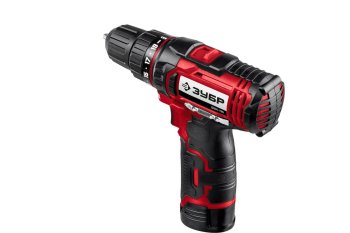 Дрель-шуруповерт аккумуляторная Зубр ДШЛ-125-22 Li-lon 12В 2x1,3Ач 25Нм