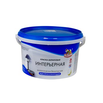 Краска водно-дисперсионная ABC-Farben OLECOLOR интерьерная белая 3 кг