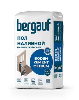 Пол наливной Boden Zement Medium Bergauf 25 кг