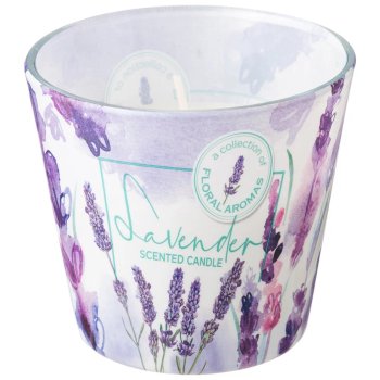 Свеча в стакане Lavender and mint 1 шт