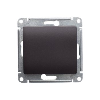 Переключатель встраиваемый Schneider Electric Glossa 1 кл. шоколад