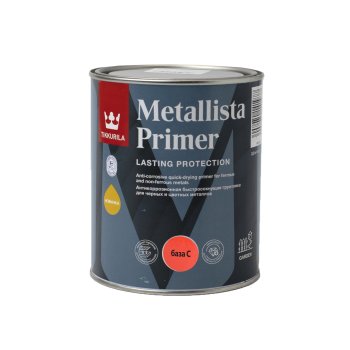 Грунтовка антикоррозионная Metallista Primer Tikkurila 0,9 л