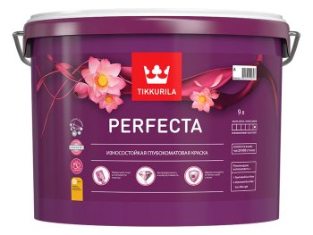 Краска водно-дисперсионная Tikkurila PERFECTA основа для колеровки основа C 9 л