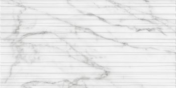 Плитка настенная Marble, Wave, белая