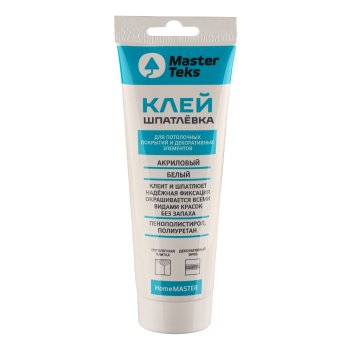Клей для потолочных покрытий MasterTeks HomeMaster белый 400 гр