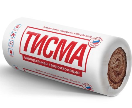 Минераловатная теплоизоляция Тисма Knaufinsulation 8300х1200х50 мм