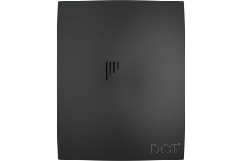 Вентилятор DiCiTi BREEZE 4C Matt black 100мм черный 175х220х124мм