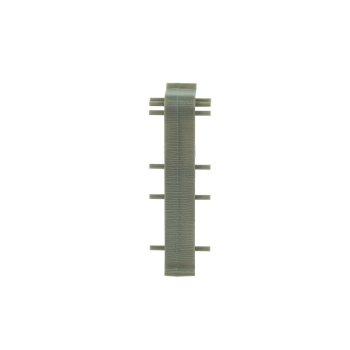 Соединитель к плинтусу Aberhof 7017 Алюминий