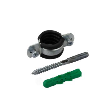 Хомут с дюбелем и шурупом MasterProf 3/4"