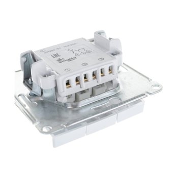 Выключатель встраиваемый Schneider Electric AtlasDesign 3 кл. белый без подсветки