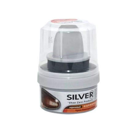 Крем для обуви Silver 50 мл Silver /цвет коричневый